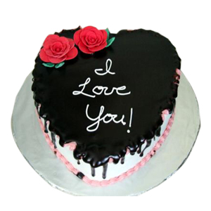 Heart Shaped Delicious cake 1Kg