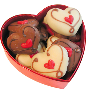 Heart Shaped Special Swiss Chocolates