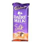 Cadbury dairy milk silk roast almonds 145gm VizagShop.com