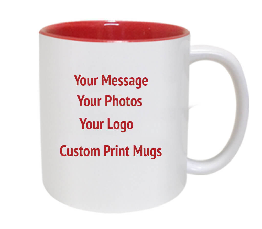 Color Inside Printed Mugs
