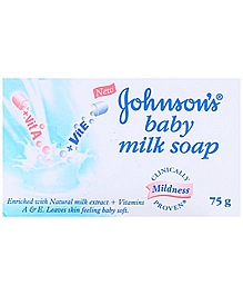 Johnsons baby milk soap 75g VizagShop.com