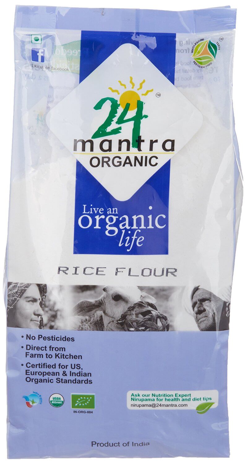 24 Mantra Organic Rice Flour 500g VizagShop.com