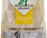 24 Mantra Organic Sonamasuri Raw Semi Brown Rice Handpounded 1kg VizagShop.com