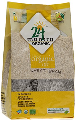 24 Mantra Organic Wheat Bran 500g VizagShop.com