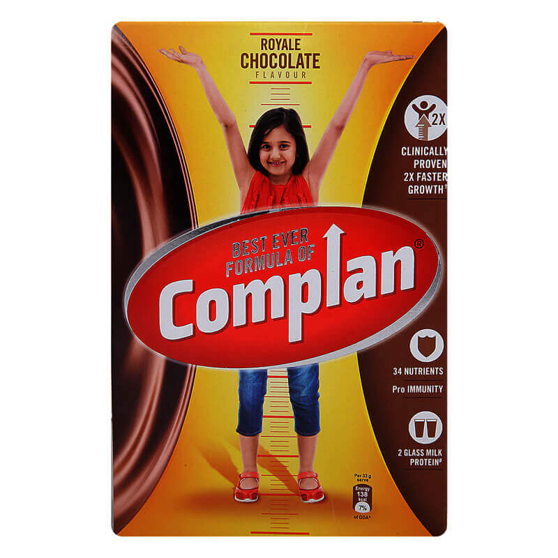 Complan Health Drink Chocolate, Refill 500g