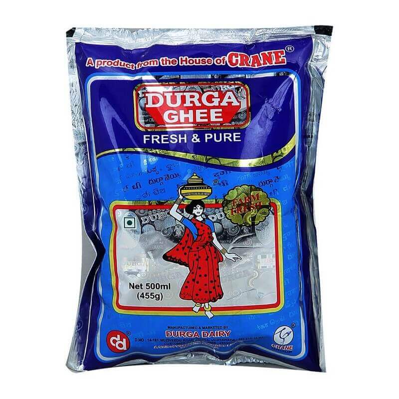 Durga Ghee Pouch 500 ml VizagShop.com
