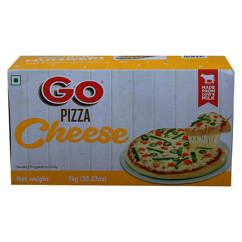 Go pizza cheese block 1kg VizagShop.com