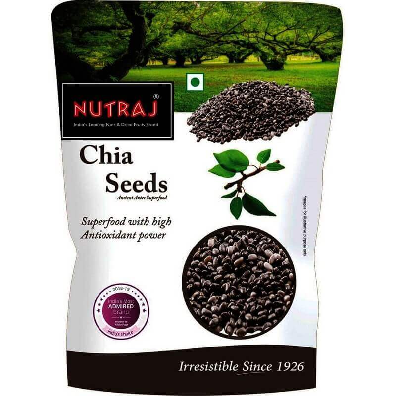 Nutraj Chia Seeds Pouch 200g