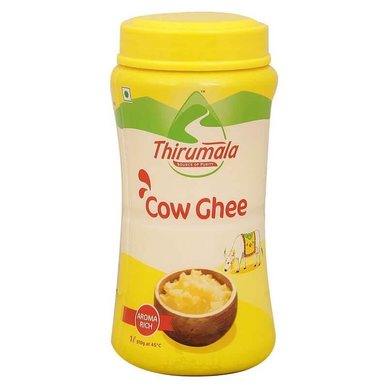 Thirumala Cow Ghee Jar 1 L VizagShop.com
