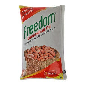 Freedom Ground Nut Oil Pouch 1L