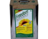 freedom sunflower oil tin 15kg VizagShop.com