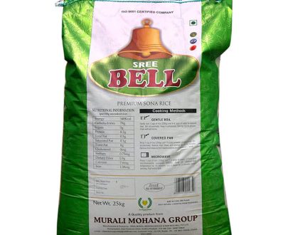 Order Bell Green Sona Masuri 25 kgs Rice bag online in Visakhapatnam