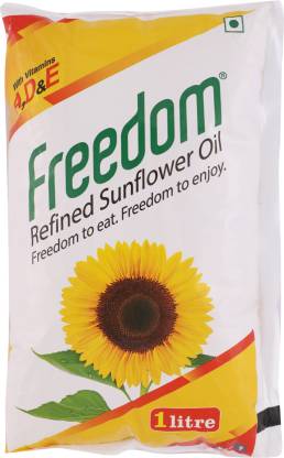 Freedom Sunflower Oil Pouch 1L